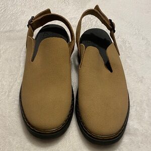 Dr. Martens Brown Slip-On Sandals